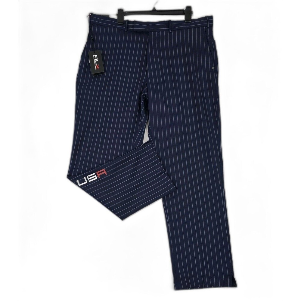 USA Ryder Cup 2018 Pants Mens 38x34 Blue Golf RLX Ralph Lauren United We Stand